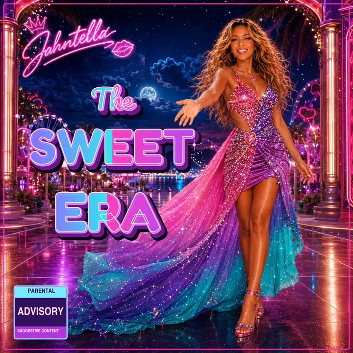 The Sweet Era front album cover by Jahntella