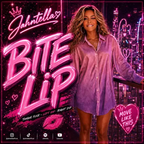 Bite Lip single cover by Jahntella