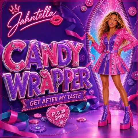 Candy Wrapper single cover by Jahntella