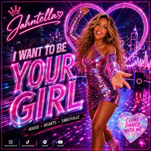 I Want To Be Your Girl single cover by Jahntella