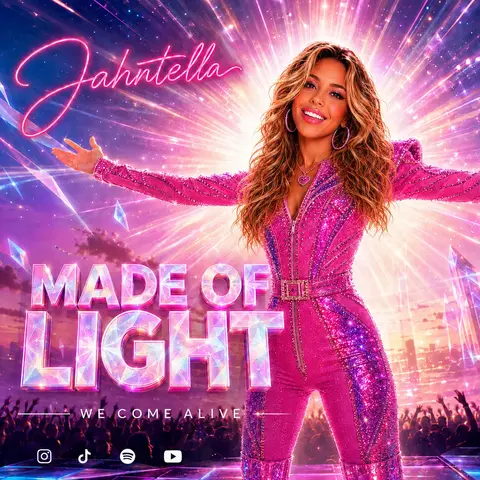 Made of Light single cover by Jahntella