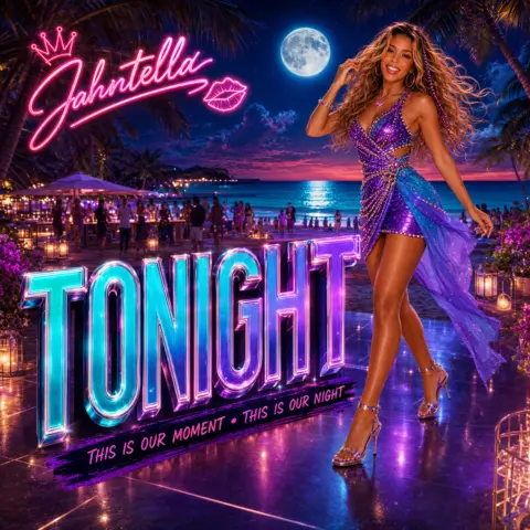 Tonight single cover by Jahntella