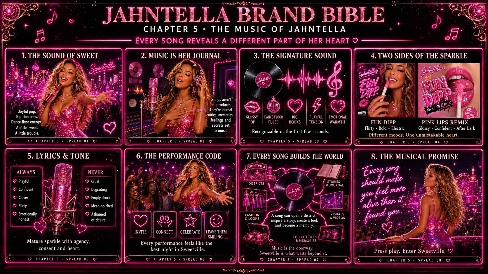 Jahntella music brand bible
