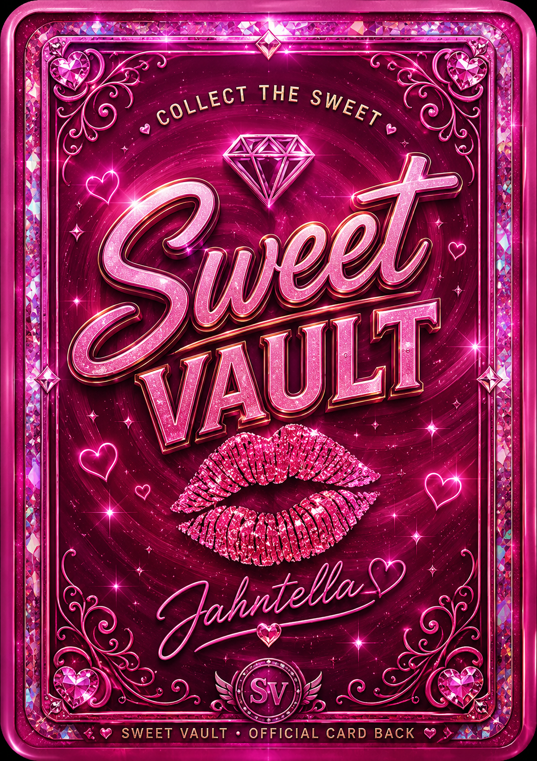 Sweet Vault card back