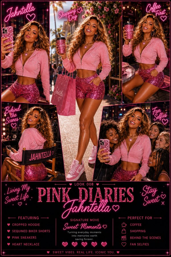 Pink Diaries official Jahntella poster